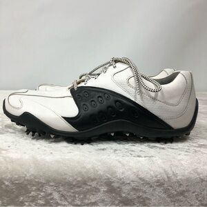 Footjoy men’s golf shoes size 9.5M white & black